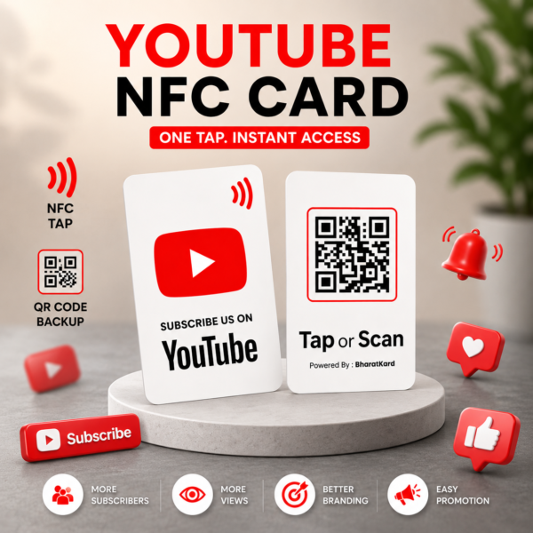 YouTube NFC Card